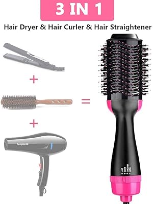 Professional Hot Air Brush/Hair Dryer And Volumizer Hair Salon