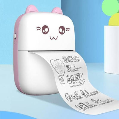 Mini Printer Small Thermal Portable Bluetooth Wireless Inkless